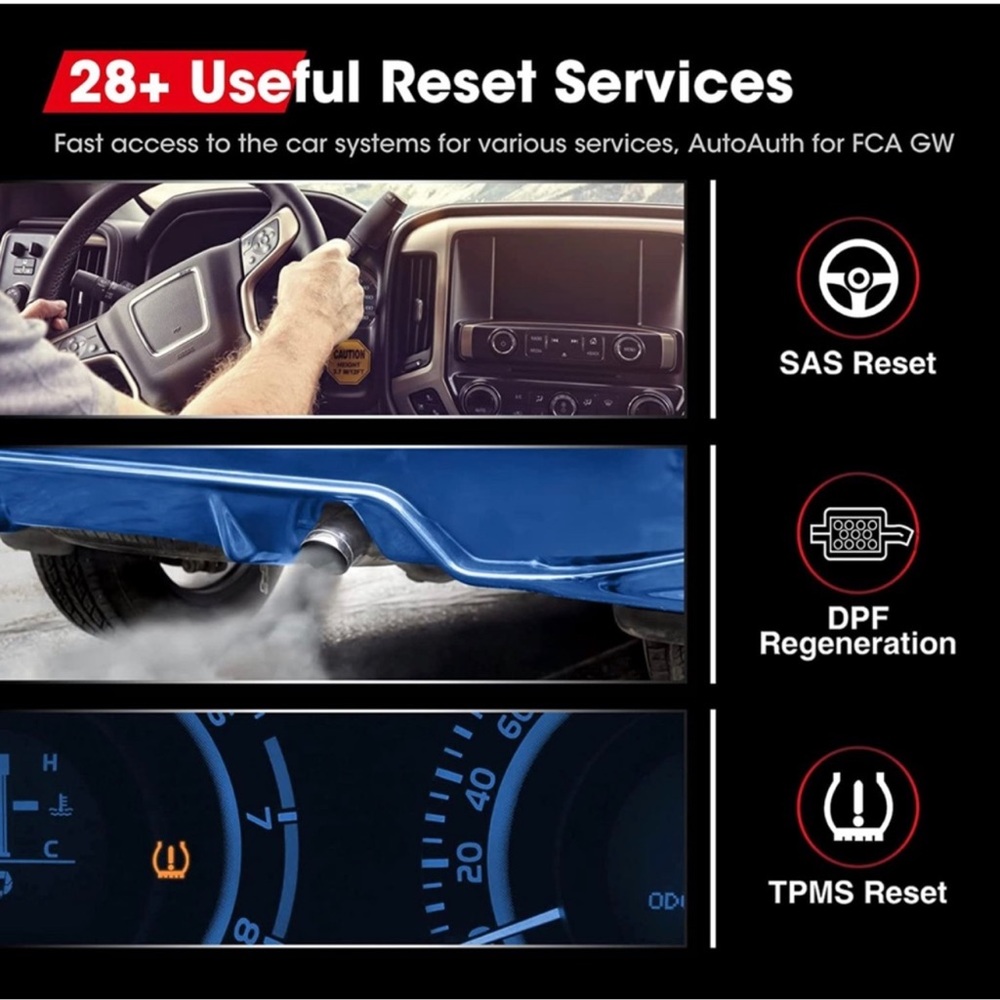 Autel MaxiCOM MK808 OBD2 Scanner Bidirectional Diagnostic Tool Key Coding TPMS - Picture 2 of 11